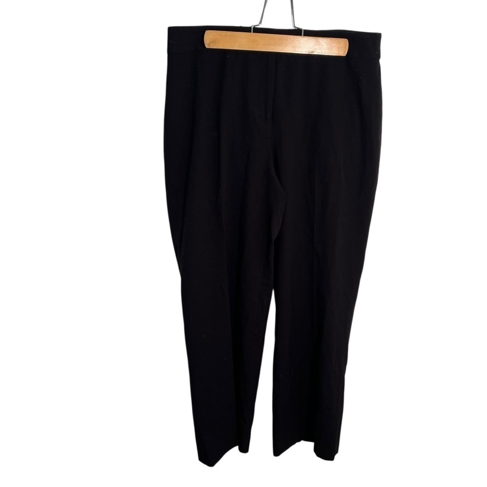 Style & Co Women's Size 8 Petite Cropped Pant Black Mid-Rise Capri Stretch Dress